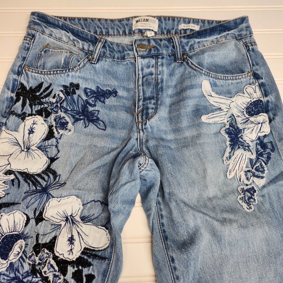 William Rast Denim - William Rast | Floral Embellished Mid Rise My Ex's Jean 28